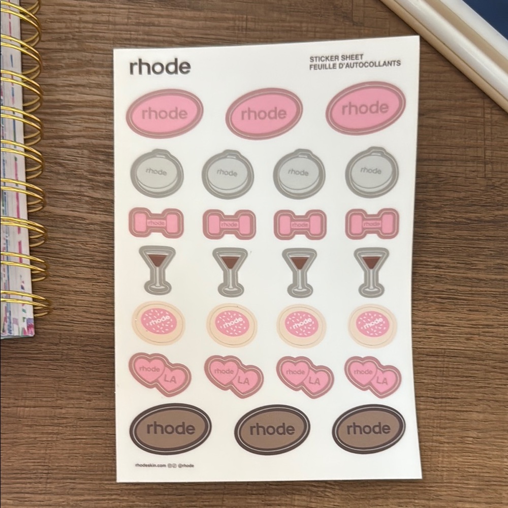 Rhode LA Pop Up Sticker Sheet